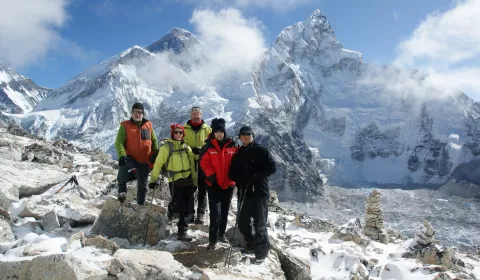 Лобуче (4910м) - Горак-Шеп (5140 м) - Базовый лагерь Эвереста